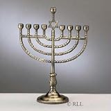 Traditional Menorah- Antique Bronze Finish