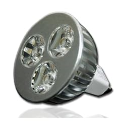 LUX.PRO Hi-POWER LED SPOT 3x1W MR16 GU5.3 8-24V AC/DC WARM