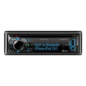Kenwood KDC-BT51U Bluetooth  MP3/WMA/AAC/CD-Receiver with Front AUX/USB Music Inputs and iPod/iPhone Control