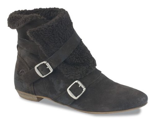 Bronx Damen Lederstiefelette (Braun, 38)