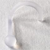 Acrylic Nostril Screw: 20 gauge
