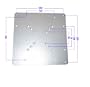 CONVERSION PLATE Adapter MOUNT 4 LCD PLASMA TV 10~36"