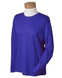 Gildan Womens Crewneck Long Sleeve T-Shirt, Royal, X-Large