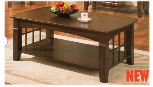 BEAUTIFUL OCCASIONAL COFFEE TABLE CHERRY FINISH
