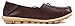 Kunsto Women's Leather Casual Loafer Shoes US Size 7 Brown