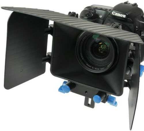 Aix DSLR Matte Box for 15mm Rail Rod Support follow focus System D90 5D 60D 600D