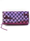 Minx Los Feliz Checked Sequin Clutch