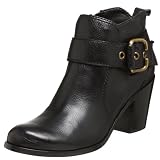  : Nine West Women's Gwen Bootie,Black/Black Leather,7.5 M