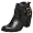 Black/Black Leather