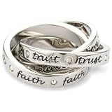 Disney Couture Tinker Belle 3-Piece Ring, Size