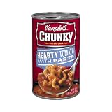 Campbell's Chunky Hearty Tomato with Pasta Soup, 18.8-Ounce Easy Open Can
