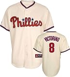 Shane Victorino Jersey: Adult 2010 Majestic Alternate Ivory Replica #8 Philadelphia Phillies Jersey