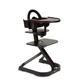 Svan High Chair with Infant Kit in Espresso (Dark Brown) - Free Tray Cover