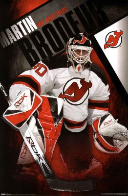 Devils NHL Star Martin Brodeur 22x34 POSTER Poster Print, 22x34