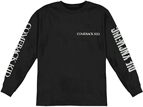 Comeback Kid Men's Mandala Long Sleeve Small Black