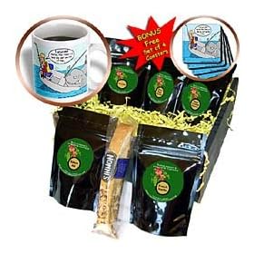 Londons Times Fish Fishing Deep Beneath Cartoons - Fish Are Biting Today - Coffee Gift Baskets - Coffee Gift Basket