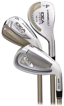 Adams Golf- Ladies Idea A2 OS 4-SW Hybrid Irons Graphite