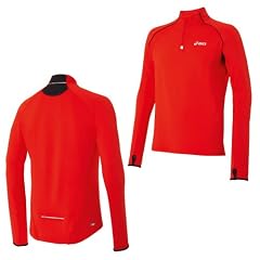 Asics Laufshirt Wintertop L2 Ms run. 1/2 Zip L.Sl. true red