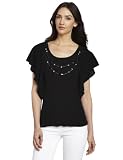 Star Vixen Womens Butterfly Top With Necklace