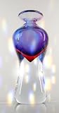 Multi Color Art Glass Vase X590 41dqMFuzM3L. SL160 Multi Color Art Glass Vase X590