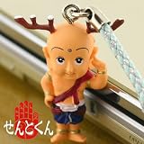平城遷都1300年記念★奈良のキモゆるキャラせんとくん根付ストラップ(考える)NK1401