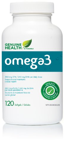 o3mega -triple fish oil -Wild Raised -Enteric Coated (120Capsules) Brand: Genuine Health o3mega -triple fish oil -Wild Raised -Enteric Coated (120Capsules) Brand: Genuine Health