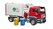 Bruder Man Tgs Side Loading Garbage Truck Vehicles - Toys