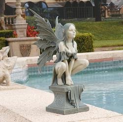 Celtic Fairy's Perilous Perch Garden Scu...