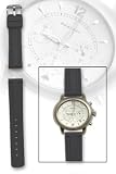 Best Price Black Panerai Style Heavy Rubber 22mm with Heavy S/S Buckle By Toscana