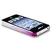 Insten Snap-on Case compatible with Apple iPhone 4 / 4S , Clear Hot Pink Waterdrop Ultra Thin