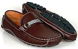 Mens Dress Brown Fashion Loafers Designer Shoes