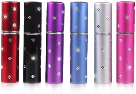 Ushoppingcart 5ML Amazing Travel Perfume Atomizer Refillable Mini Perfume Bottle Spray Random Color (12)