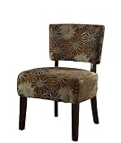 Eden Mod Chair Kayfare with Blue Green Flower Pattern