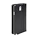 Galaxy Note 3 case, GMYLE Book Wallet Case Vintage for Samsung Galaxy Note 3 III N9000 - Black Crazy Horse Pattern PU Leather Wallet Stand Cover