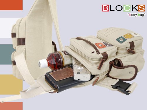 Cover image : 【SALE】BLOCKS 2 ミニ ボディバッグ BE/ベージュ(HHB-80028BE)