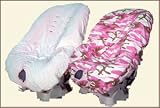 Reversible Toddler Car Seat Cover - Pink Camo - Cuter Than A Ducks Butt