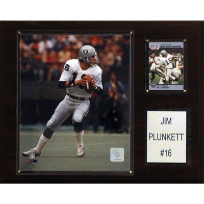 NFL Oakland Raiders Jim Plunkett Player Plaque