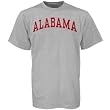 Alabama Crimson Tide Ash Horizontal Arch Logo T-shirt