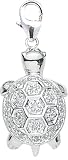 14k Gold Diamond Turtle Charm (1/10 cttw)