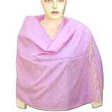 Handmade Self Design Semi Silk Rectangular Scarf For Beautiful Look From India (Free Shipping) scrf0018r