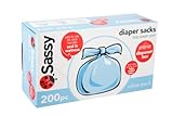 Sassy Baby Disposable 200 Counts Diaper Sacks