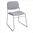 4 Pack Stack Armless Chair In Burgundy Finish By Office Star