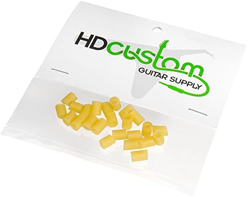 HDCustom Rubber Pickup Height Adjustment Tubing for Single Coil Pickups, Package of 24