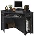 Oxford 50"w Corner Computer Desk, 30"Hx50"W, BLACK