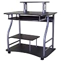 Computer Cart And Casters - Black