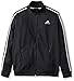 adidas Big Boys' Separates Training Track Jacket, Black/White, Medium/10-12