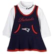 Newborn Girls' 2-pc. Cheerleader Set - Patriots