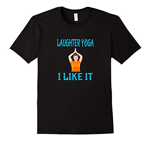 Laughter Yoga I Like It T-Shirt – Male 2XL – Black