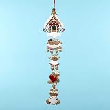 Personalize It! - Family of 5 Gingerbread Family Dangle Ornament