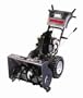 Swisher 27-Inch Snow Thrower 11 HP 27-Watt Halogen Headlight Built into Panel, Steerable, Electric Start, Steel Chute 627851x07A
